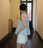 Load image into Gallery viewer, Korean Pintack Ribbon Top [2 Colours]
