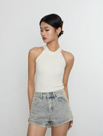 Load image into Gallery viewer, Cross Back Halter Tank Top [3 Colours]
