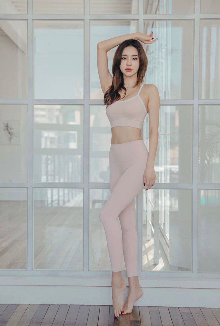 High Rise 7/8 Leggings in Indie Rose Pink