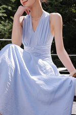 Load image into Gallery viewer, Gathered Pocket Maxi Dress [2 Colours]
