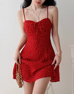 Load image into Gallery viewer, Crepe Floral Cami Mini Dress [2 Colours]
