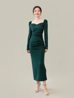 Load image into Gallery viewer, Sweetheart Shirring Maxi Dress [3 Colours]
