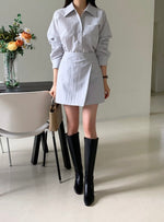Load image into Gallery viewer, Korean Billie Tencel Blend Shirt Dress [2 Colours]
