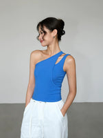 Load image into Gallery viewer, Toga Cutout Curve Tank [2 Colours]
