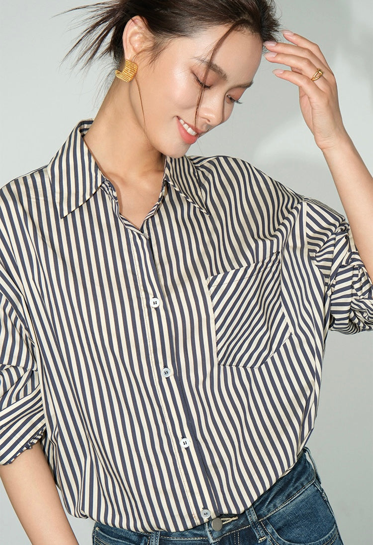 Classic Striped Shirt [2 Colours]