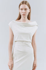 Load image into Gallery viewer, Korean Wide Shoulder Sheath Midi Dress [2 Colours]
