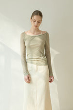Load image into Gallery viewer, Korean 2-Piece Tencel Blend Top [3 Colours]
