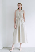 Load image into Gallery viewer, Korean Rize Twist Back Pocket Dress [3 Colours]
