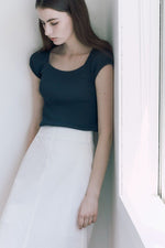 Load image into Gallery viewer, Korean Domanite Cutout Back Knit Top [4 Colours]
