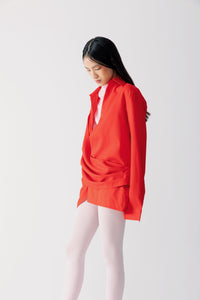 Filles Drapery Shirt in Red