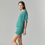 Load image into Gallery viewer, Gema Knit Set in Green
