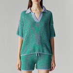 Load image into Gallery viewer, Gema Knit Set in Green
