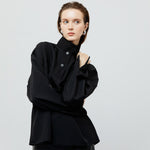 Load image into Gallery viewer, Gwen Turtleneck Top in Black
