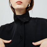 Load image into Gallery viewer, Gwen Turtleneck Top in Black
