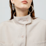 Load image into Gallery viewer, Gwen Turtleneck Top in Creme
