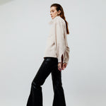 Load image into Gallery viewer, Gwen Turtleneck Top in Creme
