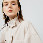 Load image into Gallery viewer, Gwen Turtleneck Top in Creme
