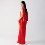 Load image into Gallery viewer, Harlow Silk Blend Dress in Red
