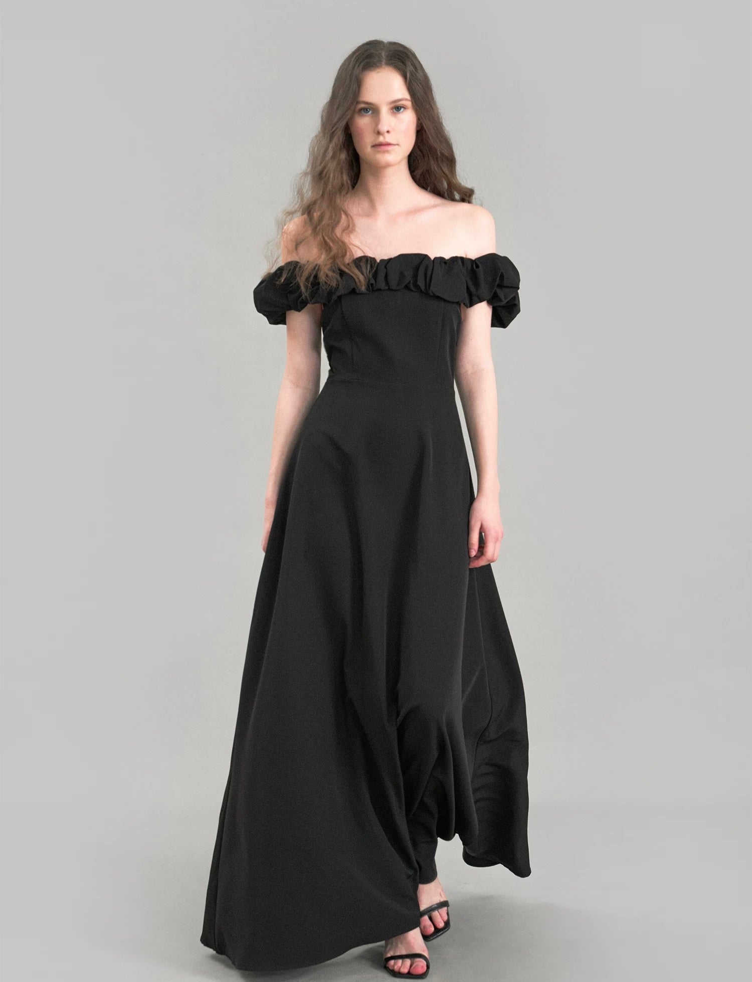 Tori Off Shoulder Bubble Gown [2 Colours]