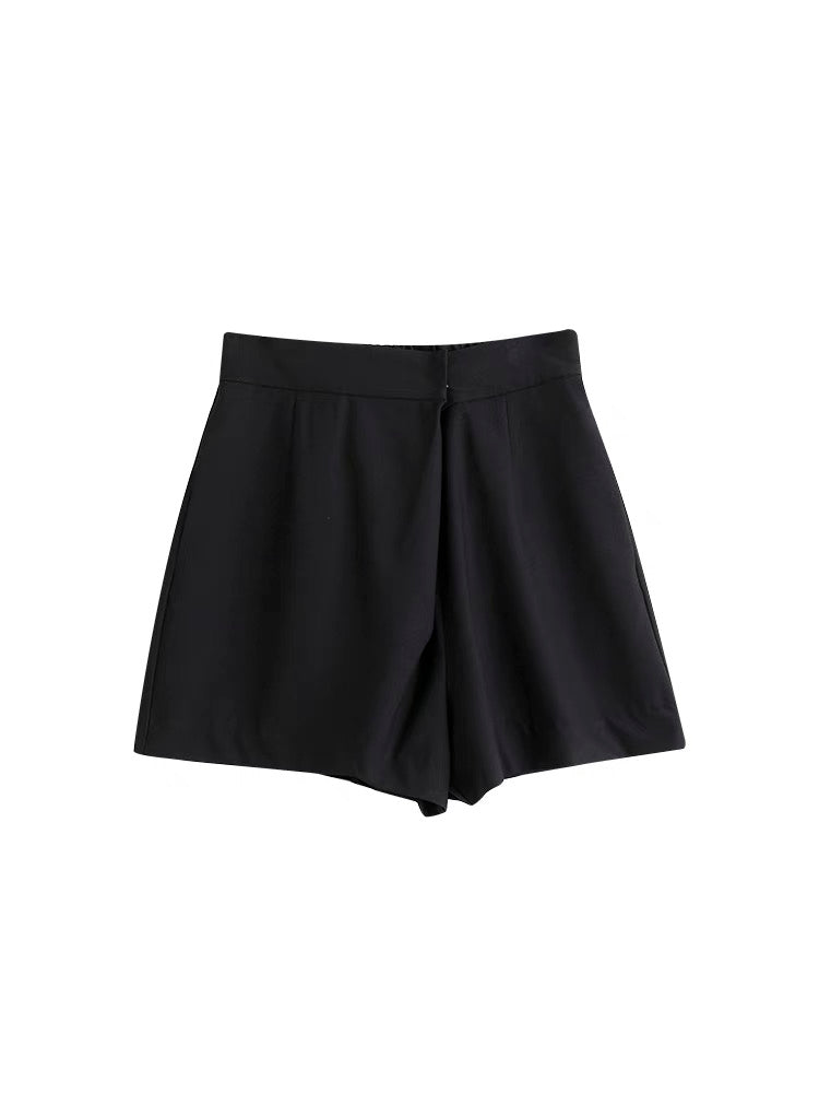 [Ready Stock] High Waist Flare Shorts - M