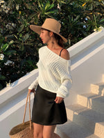 Load image into Gallery viewer, Satin Slip Mini Skirt [2 Colours]
