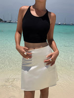 Load image into Gallery viewer, Satin Slip Mini Skirt [2 Colours]
