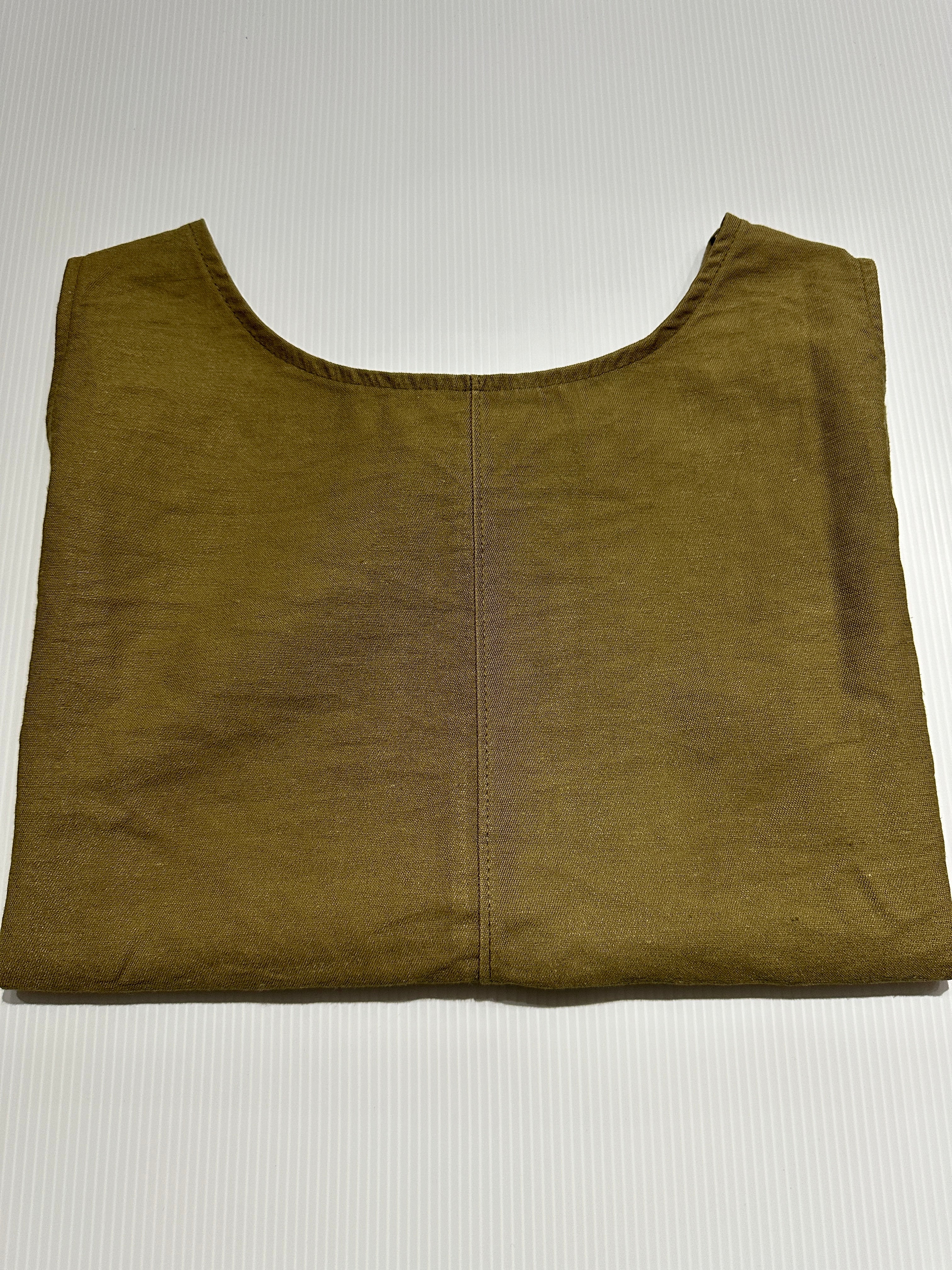 Korean Linen Sleeveless Top [2 Colours]