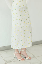 Load image into Gallery viewer, Korean Floral H-Line Skirt [2 Colours]
