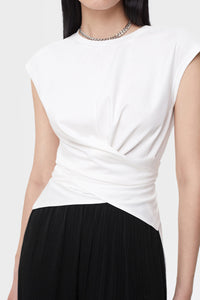 2-Way Wrap Waist Top [2 Colours]