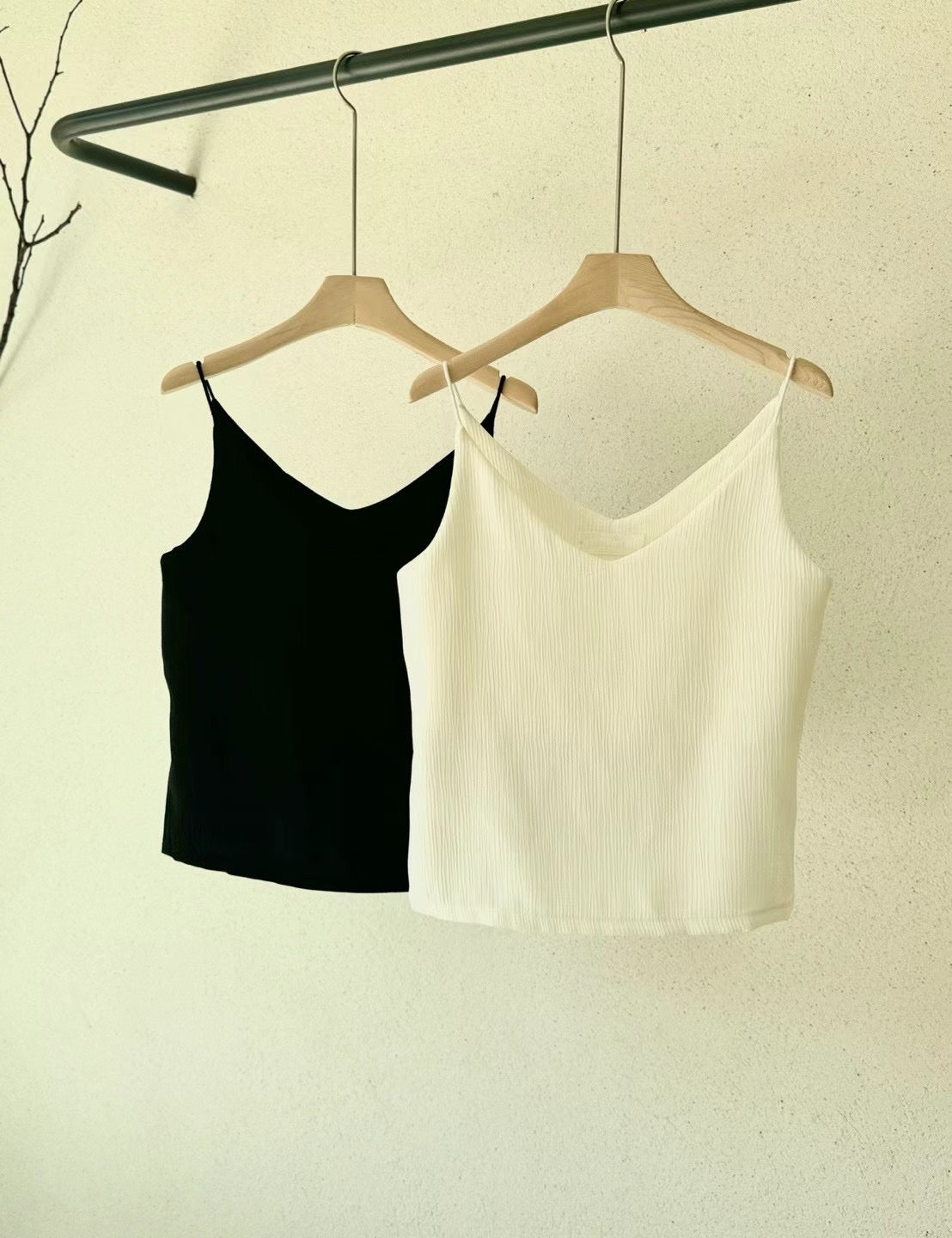 Korean Textured Camisole [2 Colours]