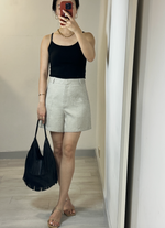 Load image into Gallery viewer, [Ready to Ship] Korean Bungle Pocket Shorts in Oat
