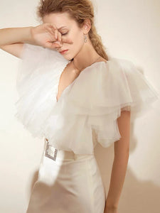 [Ready Stock] Swan Lake Tulle Top - S