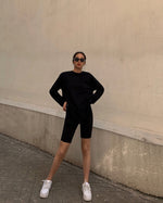 Load image into Gallery viewer, Oversized Slit Long Tee [2 Colours]
