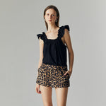 Load image into Gallery viewer, Livia Leopard Shorts in Brown
