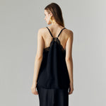 Load image into Gallery viewer, Luna Lace Camisole in Black
