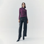Load image into Gallery viewer, Mira Long Sleeve Top in Plum Purple
