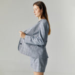 Load image into Gallery viewer, Noah Plaid Set in Grey
