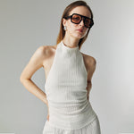 Load image into Gallery viewer, Nora Knit Set in White
