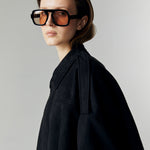 Load image into Gallery viewer, Qiana Suede Jacket in Black
