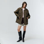 Load image into Gallery viewer, Rosalie Lace Satin Shorts in Plum
