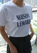 Load image into Gallery viewer, Korean Maison Graphic Tee [7 Colours]
