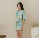 Load image into Gallery viewer, Loom Cotton Shirt in Mint
