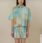 Load image into Gallery viewer, Loom Cotton Shirt in Mint
