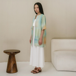 Load image into Gallery viewer, Loom Tencel Blend Kimono in Mint
