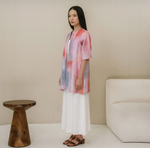 Load image into Gallery viewer, Loom Tencel Blend Kimono in Lilac
