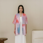 Load image into Gallery viewer, Loom Tencel Blend Kimono in Lilac
