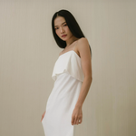 Load image into Gallery viewer, Linen Maxi Dress in White
