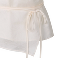 Load image into Gallery viewer, Korean Tencel Blend Wrap Tie Blouse [2 Colours]
