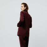 Load image into Gallery viewer, Zoe Blazer in Maroon
