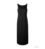 Load image into Gallery viewer, Korean Tencel Blend Twist Strap Sheath Dress [2 Colours]
